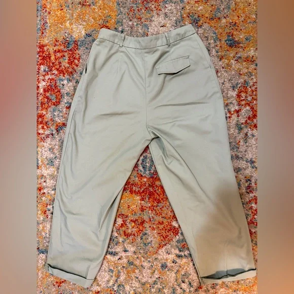 Topshop Women’s Pastel Green Trousers - Picture 4 of 4